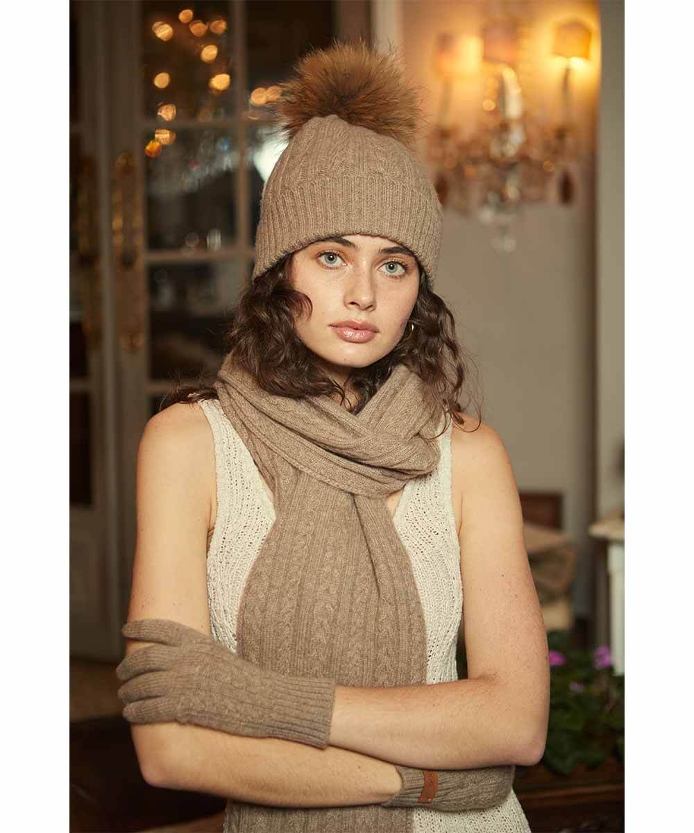 Pure Cashmere UGG Beanie
