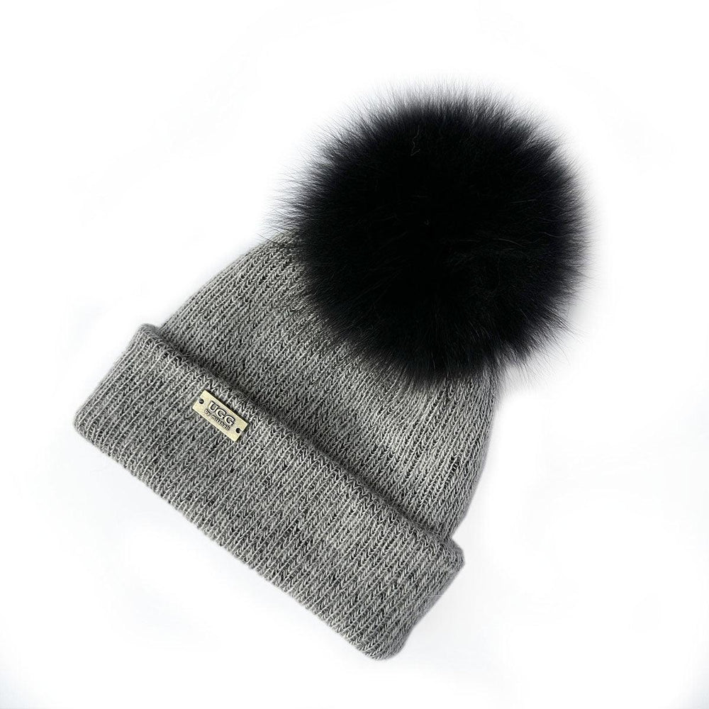 Mitchell-Y Pom Pom UGG Beanies 1P - UGG Specialist Australia
