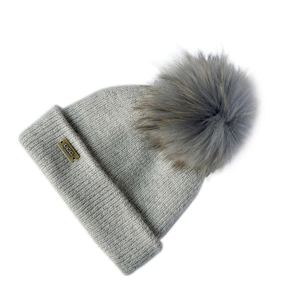 Mitchell-Y Pom Pom UGG Beanies 1P - UGG Specialist Australia
