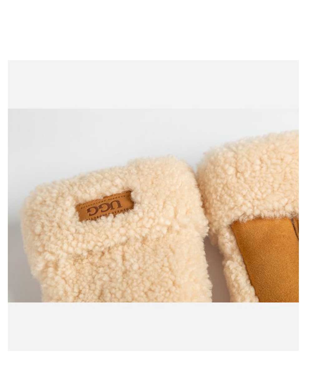 Curly UGG Mitten Gloves サブ画像
