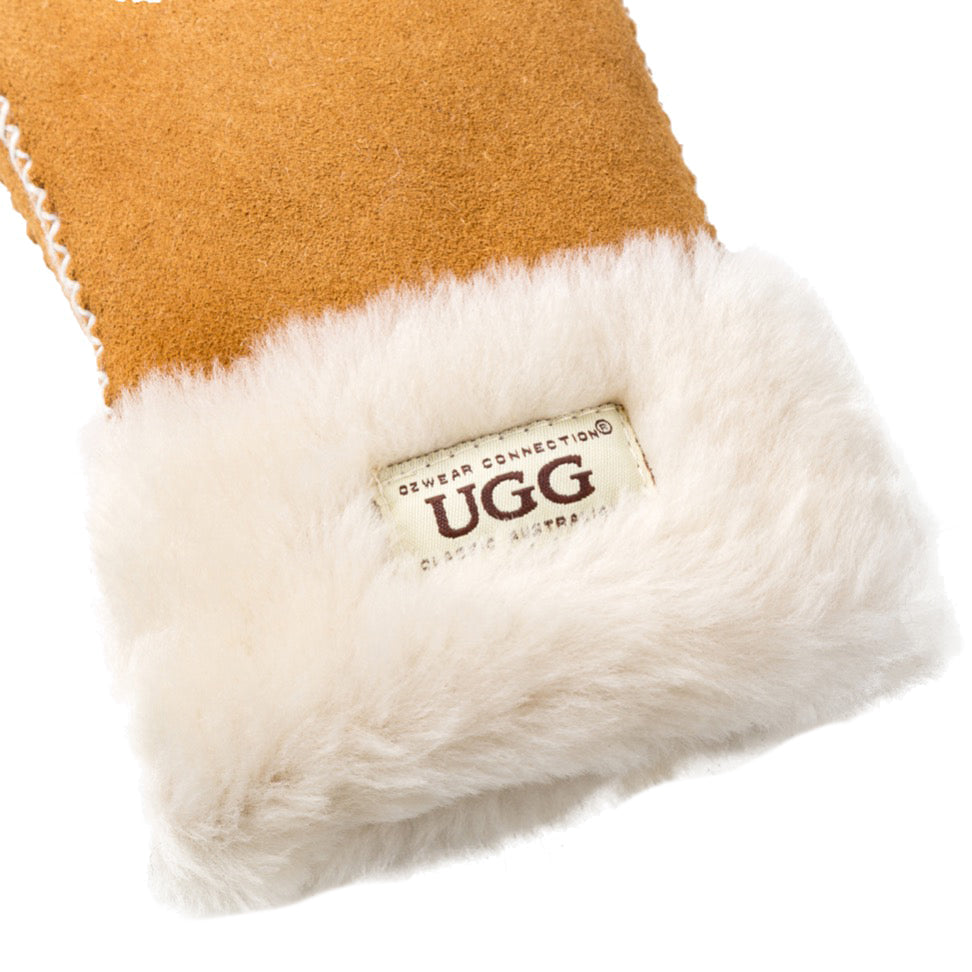 UGG Double Cuff Sheepskin Gloves - UGG Specialist Australia